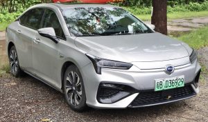 GAC 2023 Aion S · Gray — 25,000 km, USD 18,000